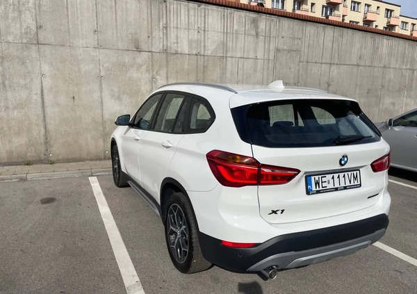 BMW X1 cena 114899 przebieg: 61757, rok produkcji 2019 z Kłobuck małe 596